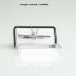 Gold/Silver Tie Clip Deer Motif Formal - TP-1116