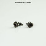 Gunmetal Cufflink Knot Classic - CL-0172