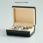 Silver Cufflink Car Design Novelty - CL-0176 - Image 2