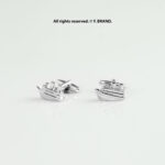 Silver Cufflink Ship Design Novelty - CL-0177