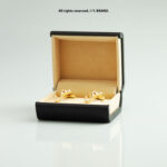 Silver & Gold Cufflink Caste Design - CL-0184 - Image 3