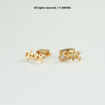 Silver & Gold Cufflink Caste Design - CL-0187