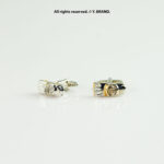 Two Tone Vintage Car Cufflinks-CL-0194 - Image 2