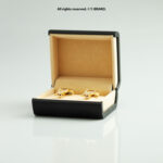 Silver & Gold Cufflink Caste Design - CL-0199 - Image 3