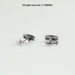 Silver & Gold Cufflink Caste Design - CL-0200 - Image 2