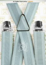 Silver Sage Ribbed X-Back Suspenders-SB-1079 - Image 3