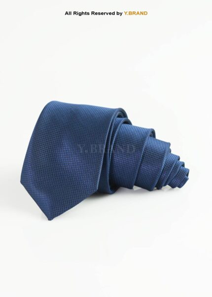 Royal Blue Silk Tie Micro Texture - T-207