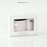 Blush Pink Paisley Tie Gift Set – 3pc Wedding Necktie, Pocket Square & Cufflinks TS-1077 - Image 2