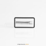 Gold/Silver Slim Wave Design Tie Clip- TP-1117 - Image 3