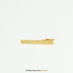 Gold Textured Design Tie Clip- TP-1118
