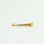 Slim Gold-Plated  Design Tie Clip- TP-1119