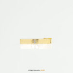 Vintage Textured Gold Tie Clip- TP-1121