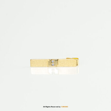 Vintage Textured Gold Tie Clip- TP-1121