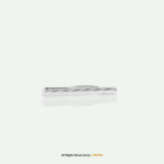 Sleek Silver-Toned Tie Clip- TP-1129
