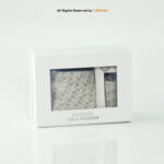 Floral Patterned Tie Gift Set – 3pc Premium Silk Necktie, Pocket Square & Cufflinks TS-1116 - Image 2