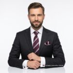 Maroon And Navy Striped Patterned Tie Gift Set – 3pc Premium Silk Necktie, Pocket Square & Cufflinks TS-1118