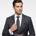 Black And White Plaid Pattern |Tie Gift Set – 3pc Premium Silk Necktie, Pocket Square & Cufflinks TS-1122