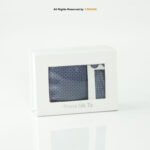 Canali Geometric Silk Pattern |Tie Gift Set – 3pc Premium Silk Necktie, Pocket Square & Cufflinks TS-1149 - Image 2