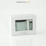 Mint Green Silk |Tie Gift Set – 3pc Premium Silk Necktie, Pocket Square & Cufflinks TS-1152 - Image 2