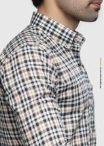 Y-BRAND Men's Casual Multi-Color Checked Shirt (CS-1018) - Image 3
