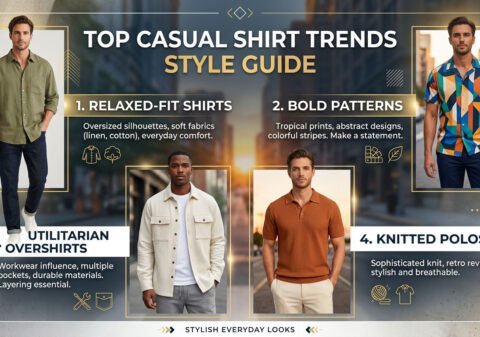 Top Casual Shirt Trends Style Guide