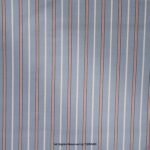 Sky Blue Striped with Red Accents Fabric YCS-1050 - Image 2