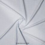 Light Blue Gingham Check Fabric YCS-1058
